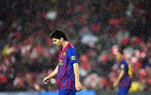 Messi no pudo hacer nada en el campo. (FOTO: AP)