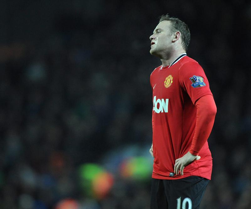 Rooney se lamenta. FOTO: EFE