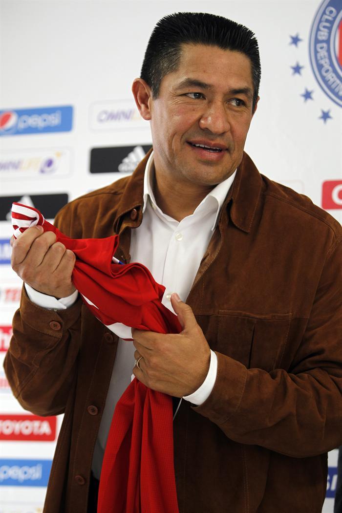 El nuevo técnico rojiblanco se dijo contento,