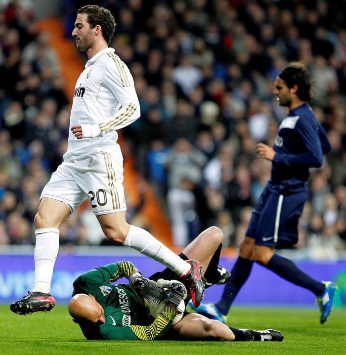 Real Madrid sufrió para encontrar la meta rival. FOTO: EFE