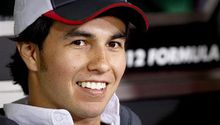 Checo Pérez, cuarto en la P1 del Gran Premio de China