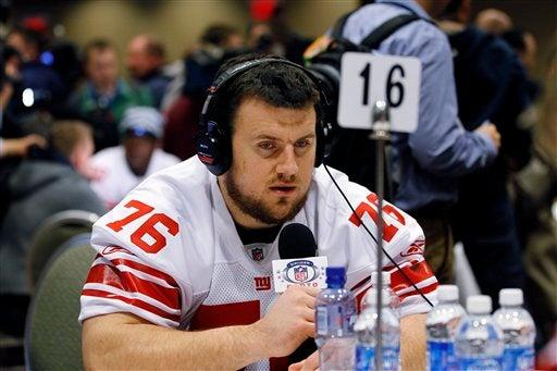 Chris Snee espera un juego muy complicado. FOTO: AP
