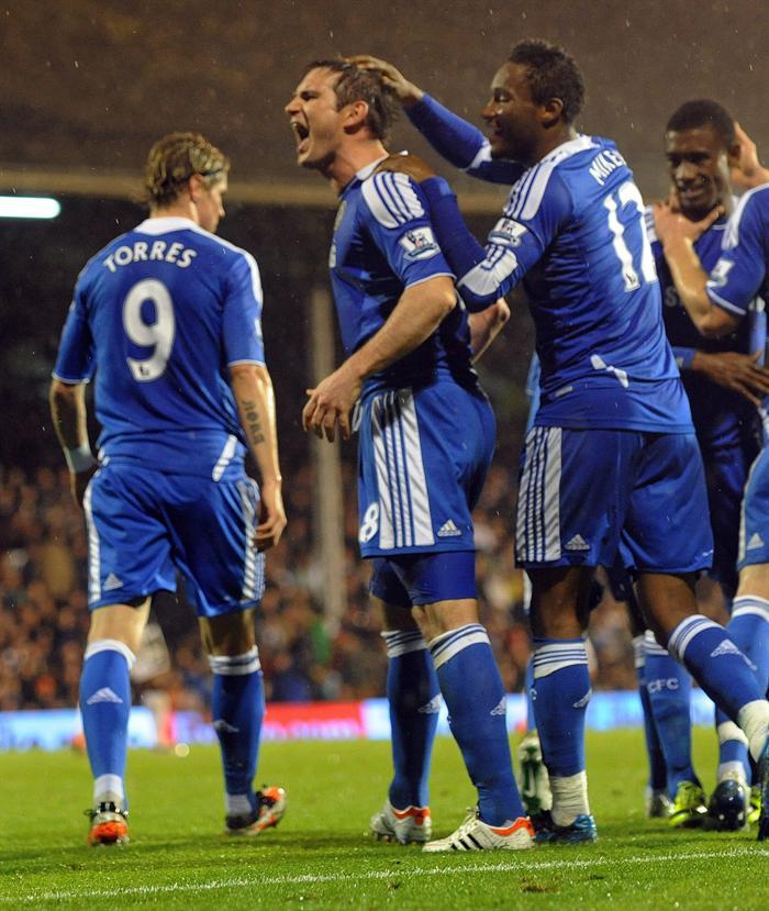 Chelsea no aprovecharon el encuentro con el Fulham. FOTO: EFE