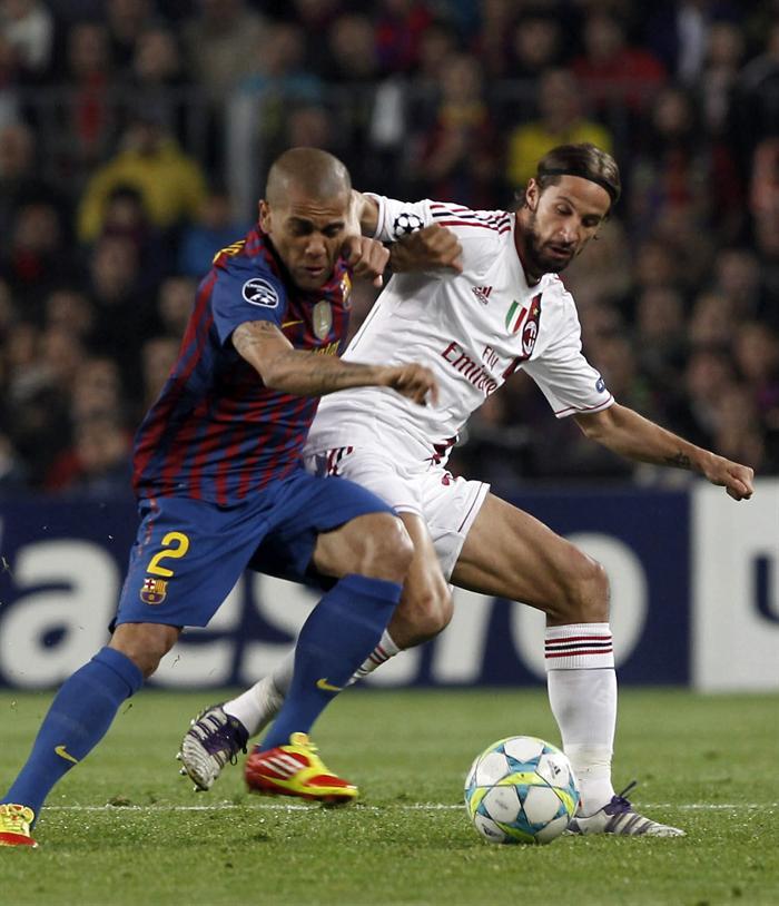 El Barcelona se planta firme en el terreno de juego. FOTO: EFE