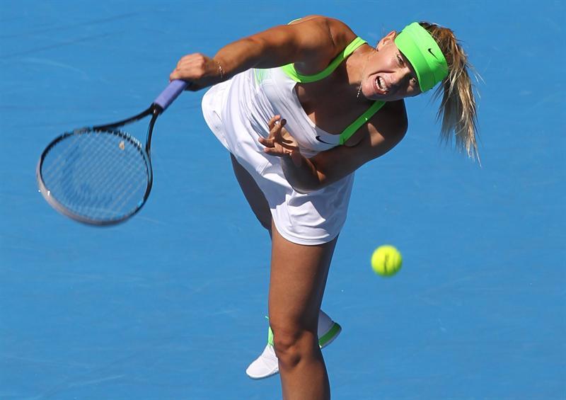 La tenista rusa derrotó 6-0, 6-1 a la estadounidense. FOTO: EFE