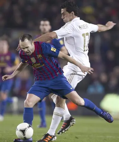 Iniesta, fuera tres semanas por lesión