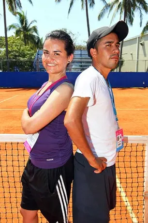 Voluntarios por amor al tenis