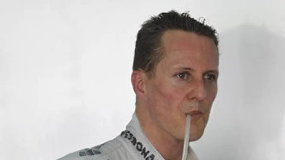 Schumacher admite que no tiene mucha suerte en Shangai