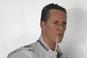 Schumacher admite que no tiene mucha suerte en Shangai
