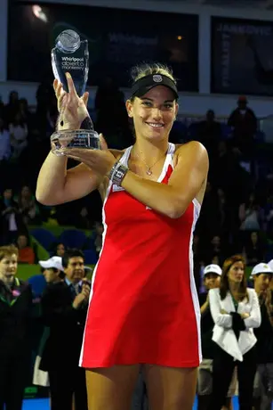 Timea Babos fue la ganadora del Abierto de Monterrey
