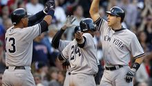 Yanquis dan la vuelta y aplastan a Boston