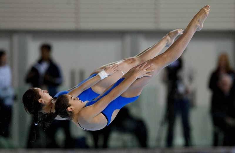 La experimentada Paola, y la joven de 14 años aseguraron su lugar en la justa olímpica. FOTO: MEXSPORT