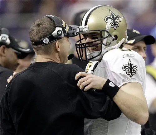 Payton confía en que Brees se quedará con Santos