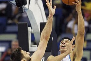 Ayón juega más de 25 minutos en la derrota de los Hornets ante Raptors