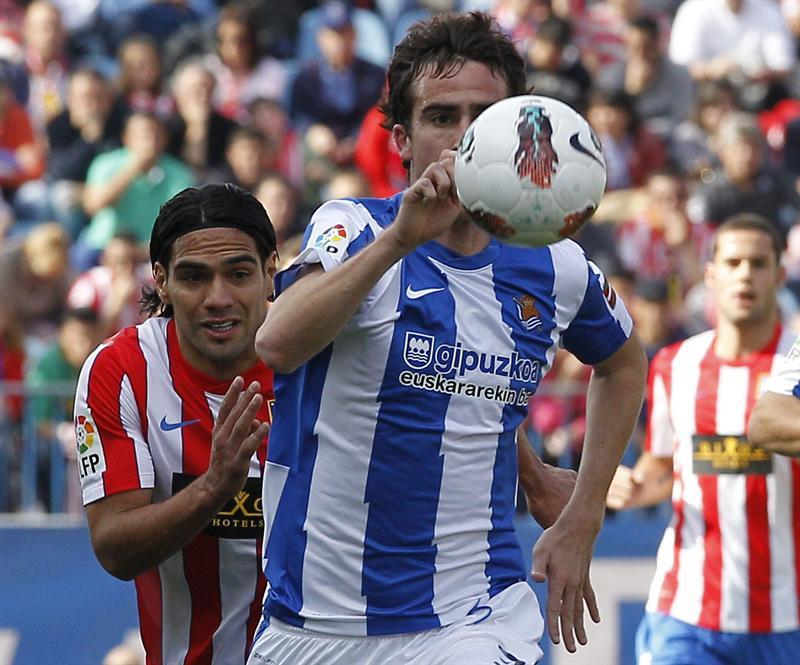 La Real Sociedad consiguió el empate en los últimos intantes del encuentro | EFE