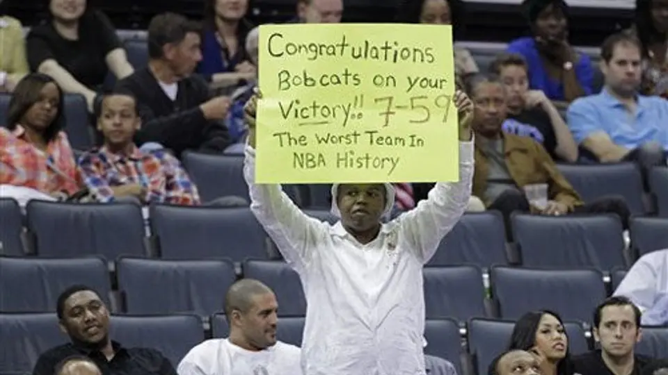 Los Bobcats de Nájera se vuelven el peor equipo en la historia de la NBA