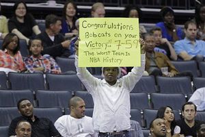 Los Bobcats de Nájera se vuelven el peor equipo en la historia de la NBA