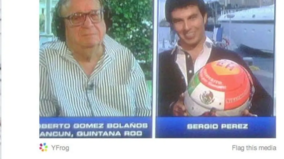 Checo y el Chapulín Colorado se juntan para el GP de Mónaco