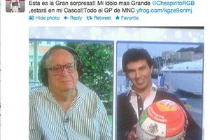 Checo y el Chapulín Colorado se juntan para el GP de Mónaco