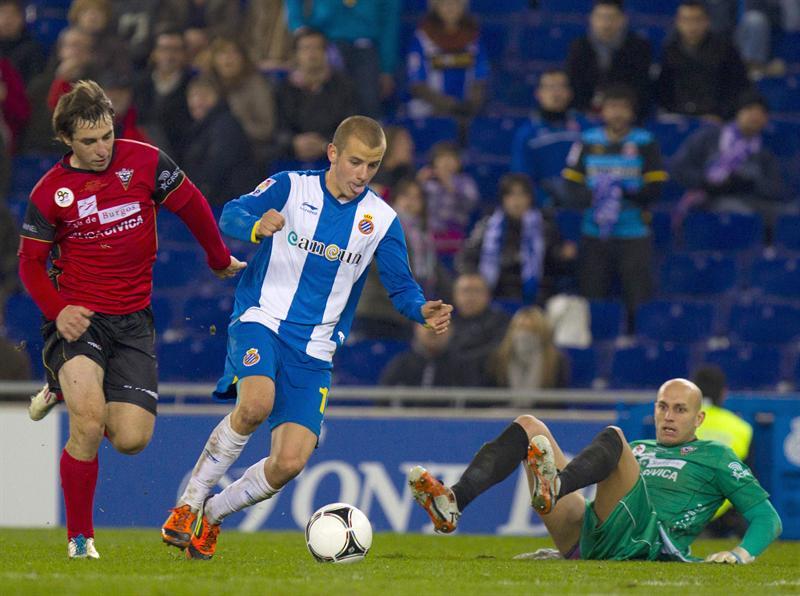 El Espanyol venció al Mirandés 3-2 en la Copa del Rey. FOTO: EFE