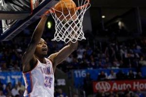 De la mano de Durant, Thunder vence a Lakers
