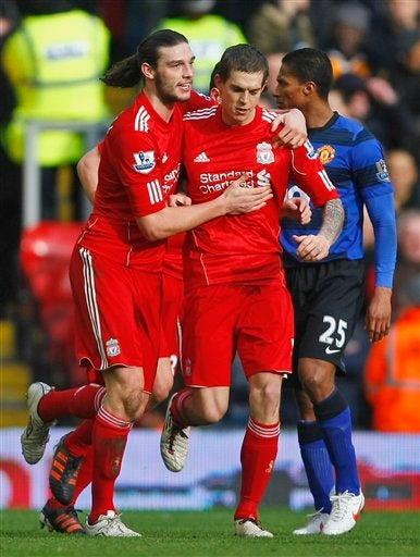 Agger abrió el marcador. FOTO: AP
