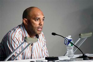 Mariano Rivera tiene un coágulo en la pierna