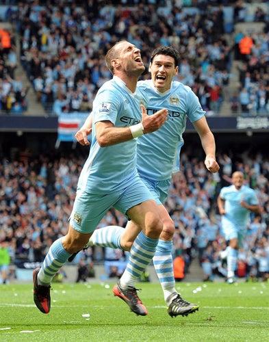 Con gol de último minuto, el Man-City se proclama Campeón de Inglaterra | EFE