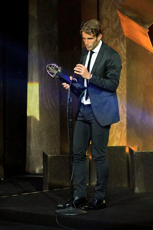 Reconocen a Iván Alonso (Toluca) como Mejor Goleador del Apertura 2011. FOTO: MIGUEL PONTÓN
