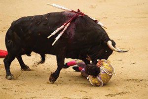 Castella sufre cornada de 10 centímetros
