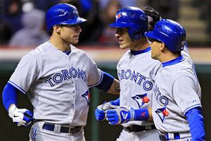 Azulejos logran vencer a los Indios luego de 16 entradas