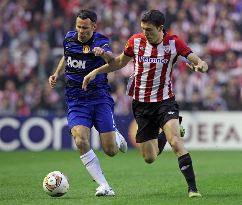 Con el resultado 2-1, los Red Devils son eliminados de la Europa League. FOTO: EFE