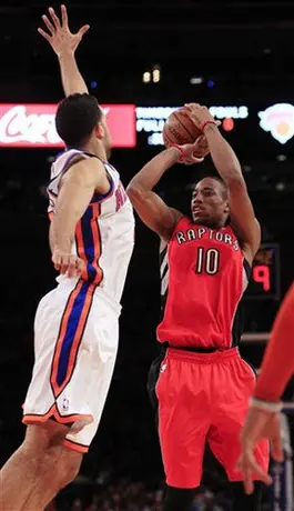 Raptors vencen sufridamente a Knicks 90-85