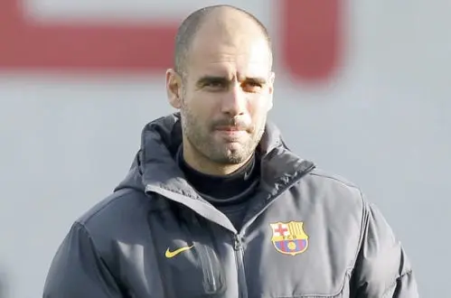 Guardiola niega que Barça sea favorito ante el Madrid