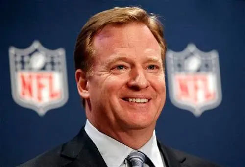 Goodell seguirá como comisionado de NFL hasta 2018