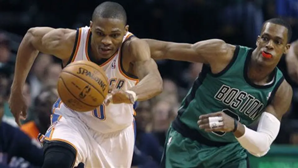 Celtics caen 97-88 ante Thunder y suman cinco derrotas en fila