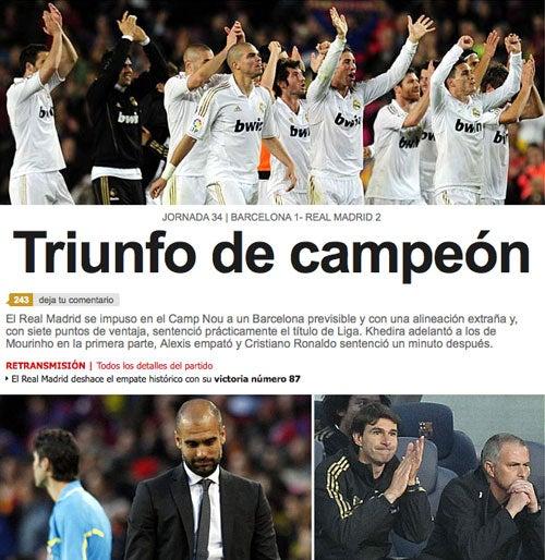 Triunfo de campeón, aseguró As.