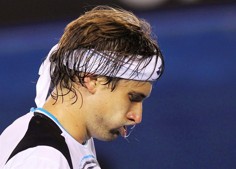 David Ferrer obligó al serbio a dar el máximo en un duelo del físico. FOTO: EFE