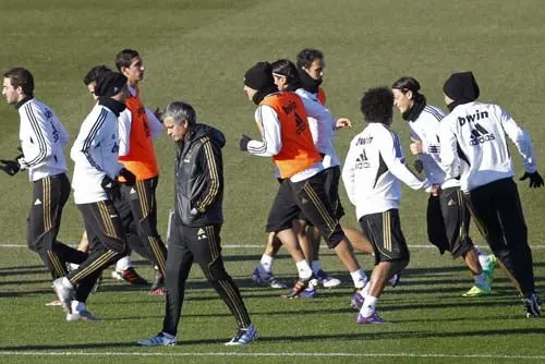 Real Madrid inicia el año con un entrenamiento