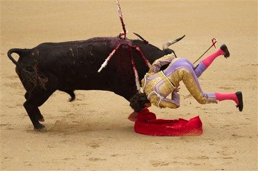 El torero francés sufrió una herida en el muslo derecho| EFE