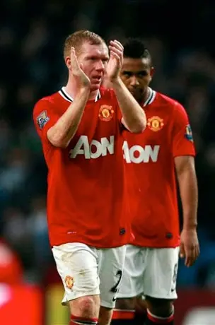 Paul Scholes regresó a jugar con Manchester United
