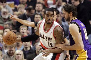 Portland se impone cómodamente a Lakers 107-96