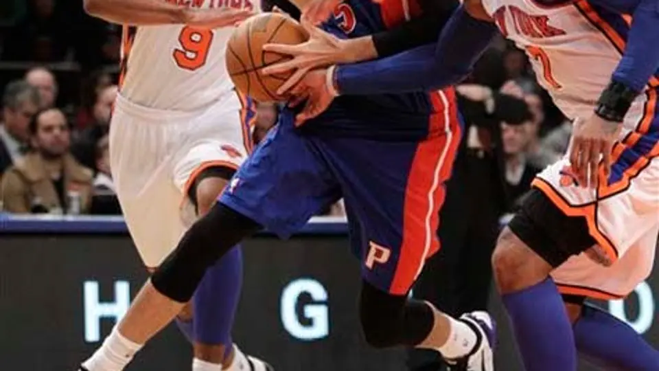 Nueva York se impone 113-86 a Pistons