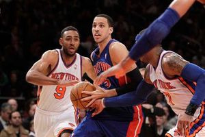Nueva York se impone 113-86 a Pistons