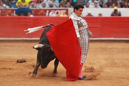 Uriel Moreno salió victorioso de la corrida 18 de la temporada en la México (FOTO: RICARDO FLORES)