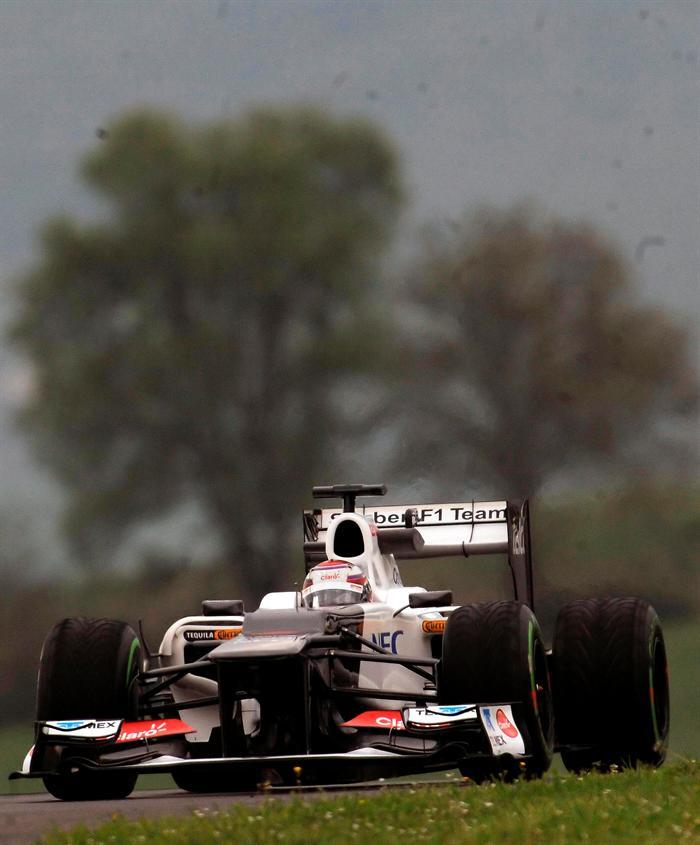 El japonés Kamui Kobayashi marcó el sexto mejor tiempo con 1:24.736 | EFE