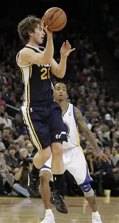 Jazz se impone 88-87 a Warriors y sumó su cuarta victoria seguida