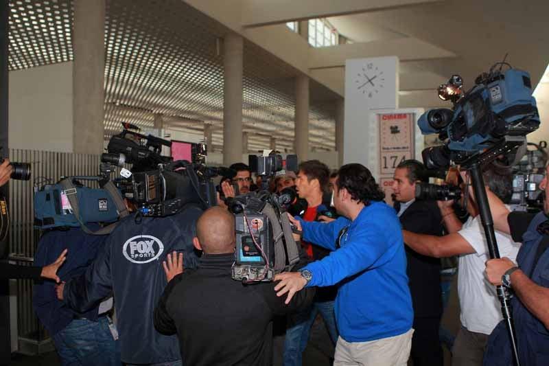 Luego de la derrota ante Colombia, el combinado nacional prefirió evitar a la prensa. FOTO: CHRISTIAN FAURE