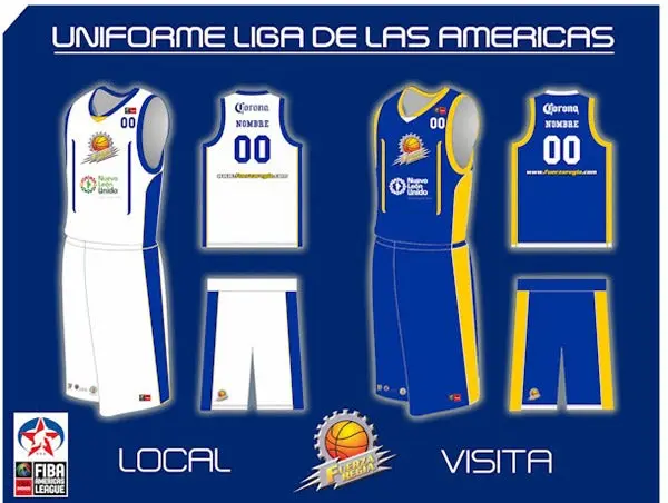 Fuerza Regia dio a conocer los uniformes para la Liga de las Américas