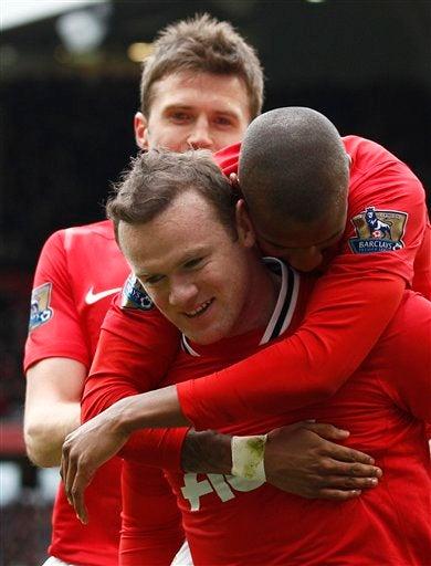 Wayne Rooney marcó a los minutos 7 y 74'. FOTO: AP